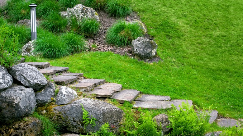 path made of flat stones