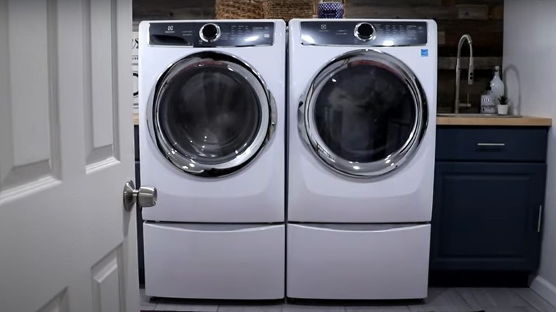 modern laundry room