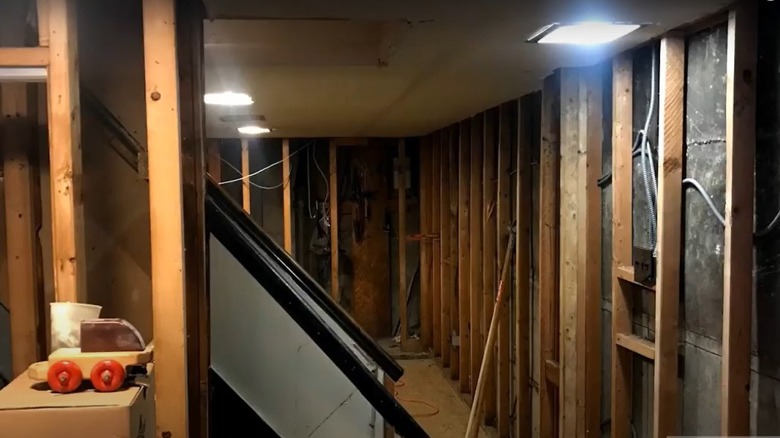 damaged basement