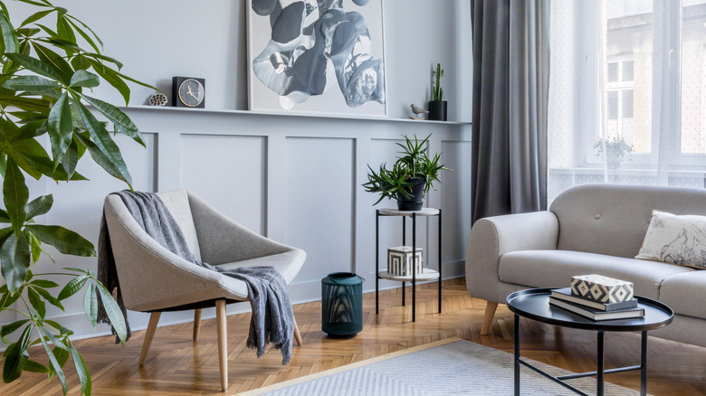 parma gray walls in living room