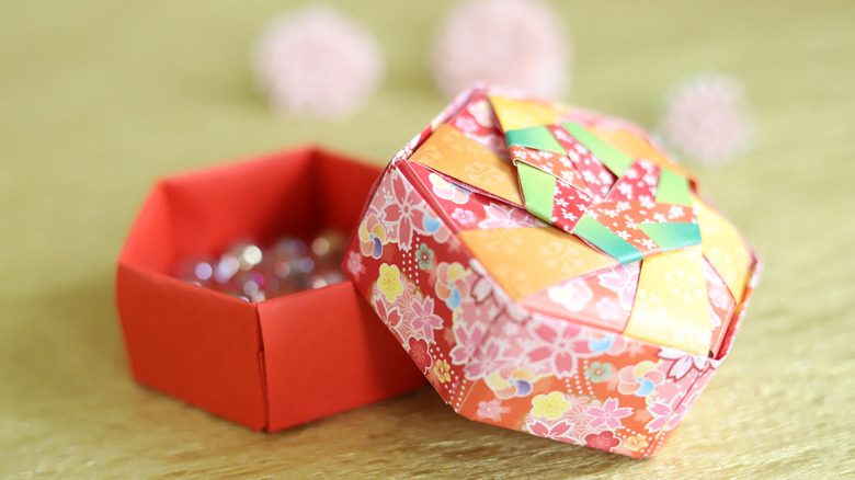 decorative origami box