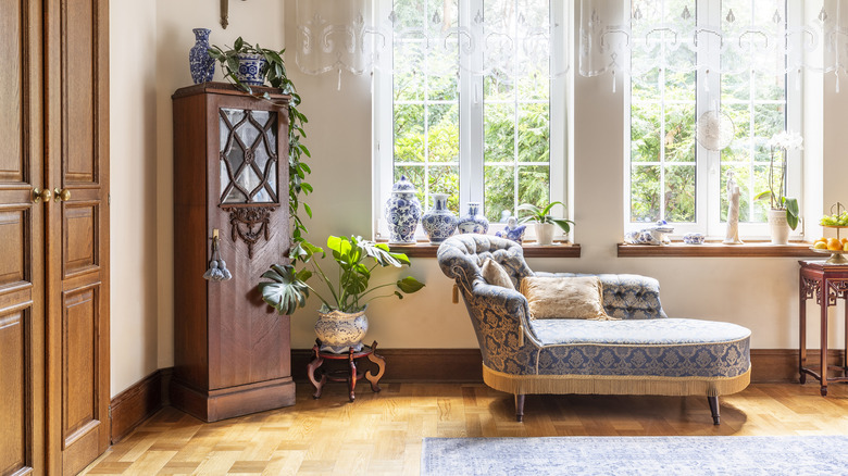 Granny chic living room