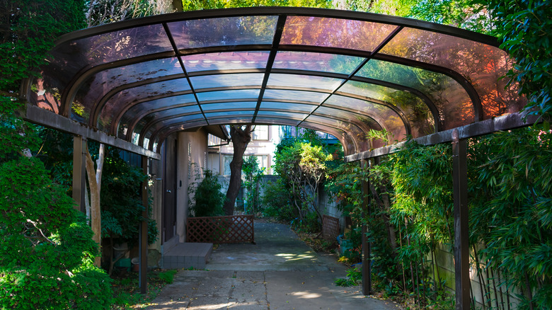 colorful carport 