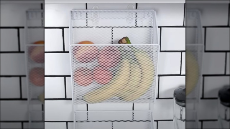 Magazine holder fruit organizer