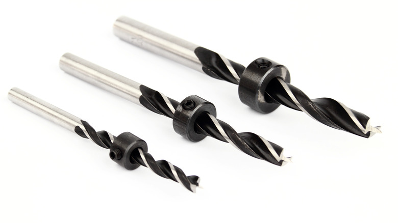 drill bits with depth stops