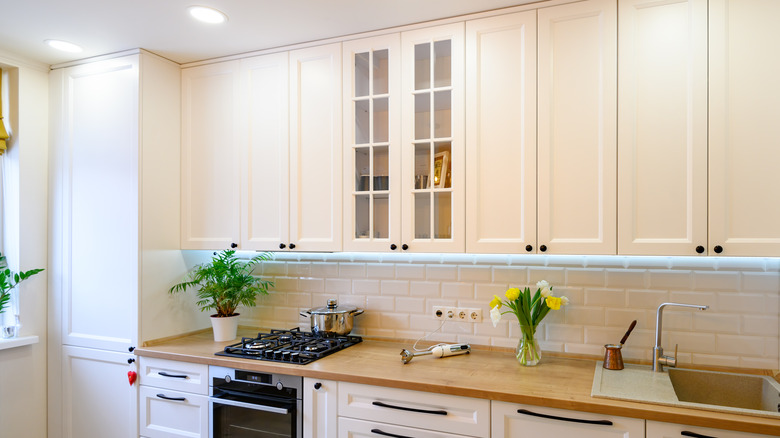 Kitchen cabinets