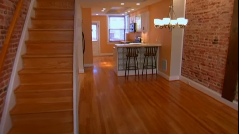 kitchen in row house