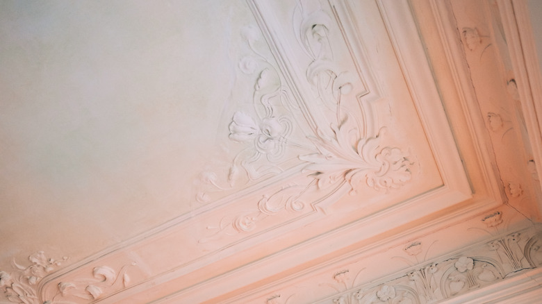 decorative motif on ceiling