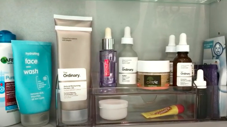 Organized medicine cabinet