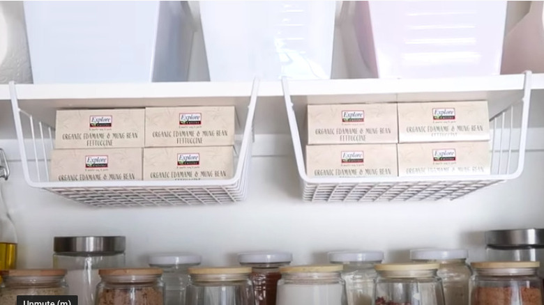 Under the shelf baskets