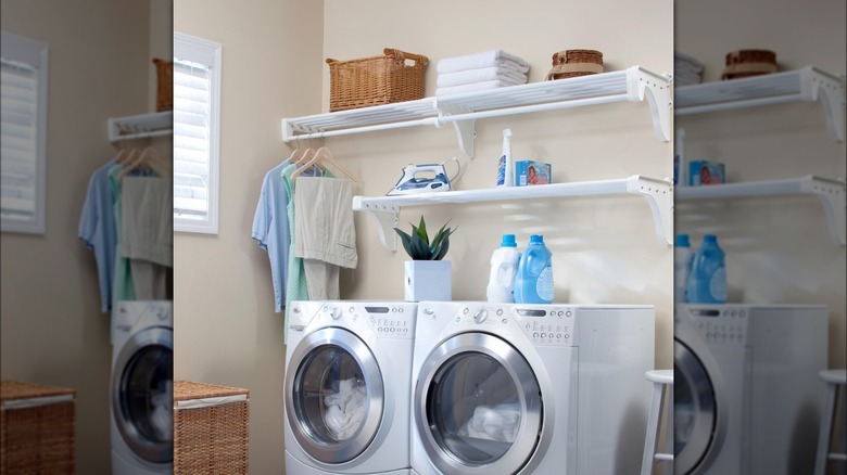 EZ Shelf-Expandable Laundry Room Shelves