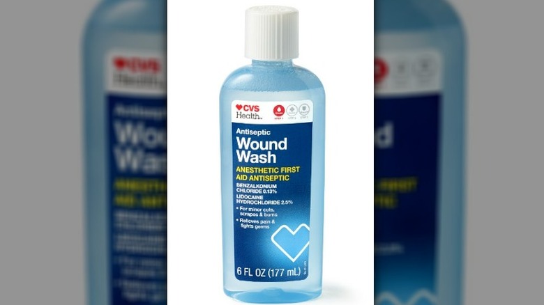 CVS brand saline wound wash