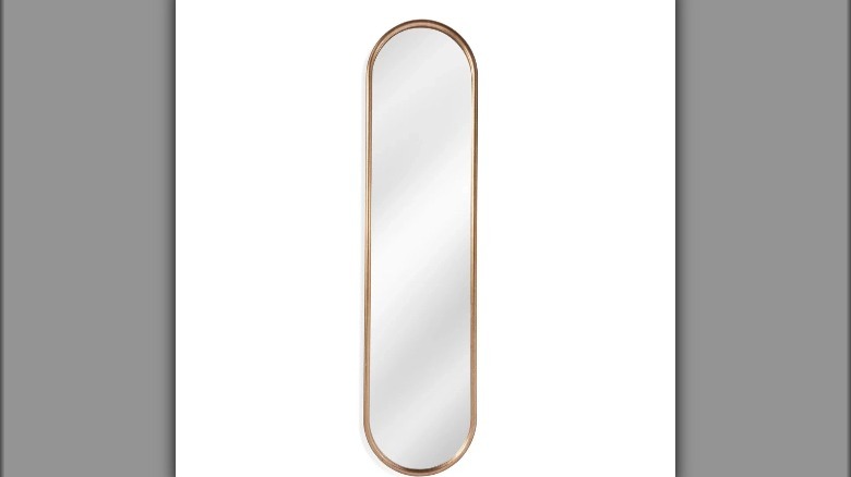 Gold full length mirror