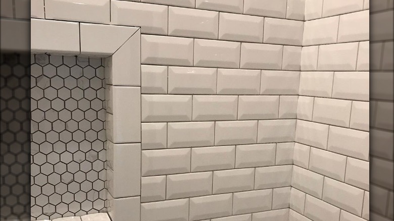 Beveled tile