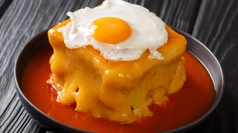 Francesinha sandwich