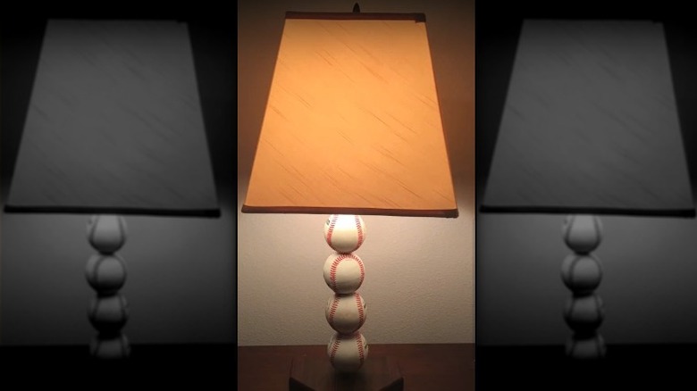 baseball lamp