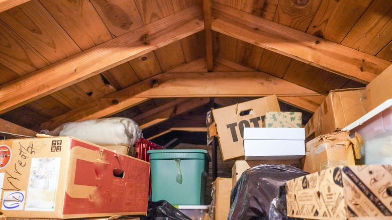 Here's Why You Shouldn't Put Storage In the Attic