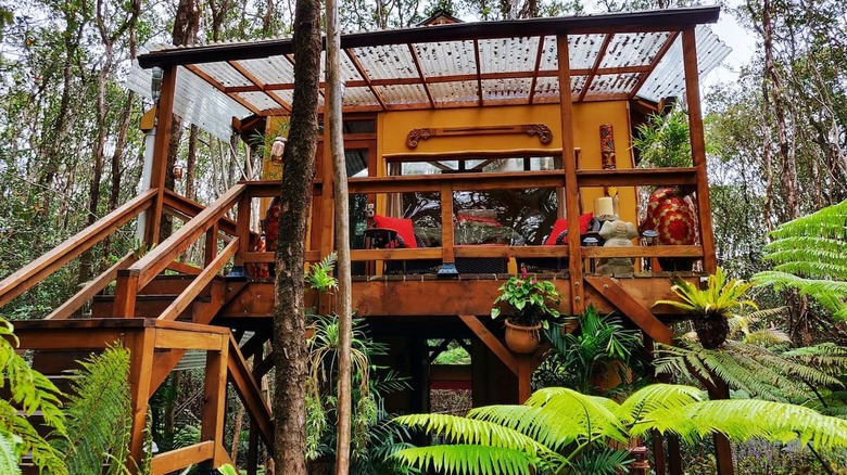 tiny treehouse in hawaii