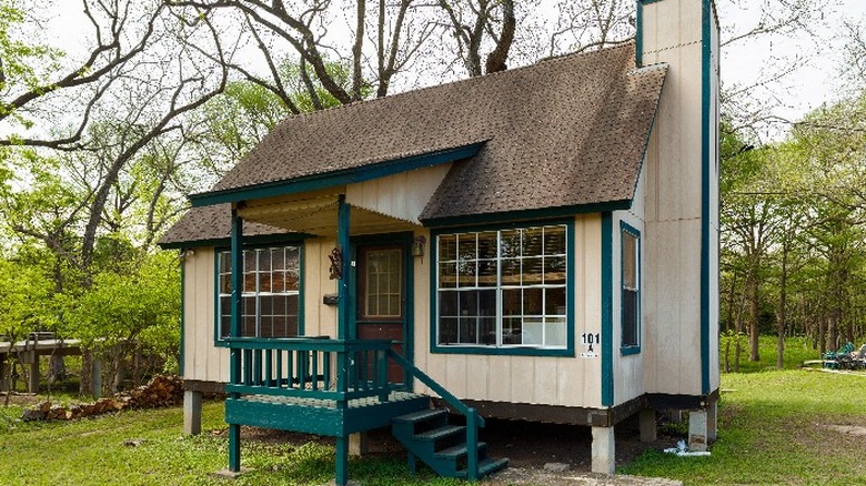 tiny house with porch