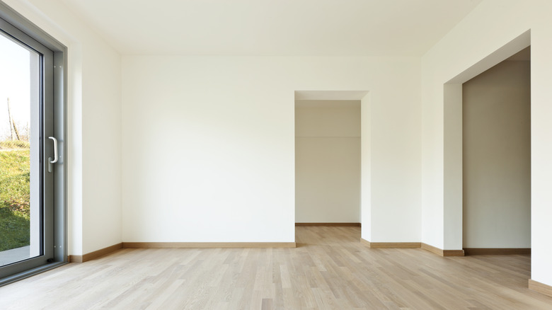 an empty house interior