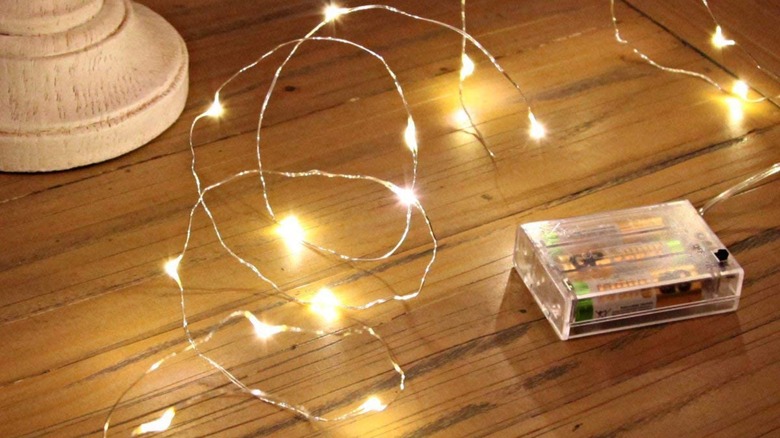 Battery operated fairy lights