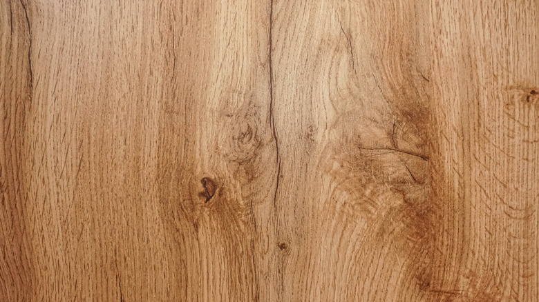 light oak wood surface 