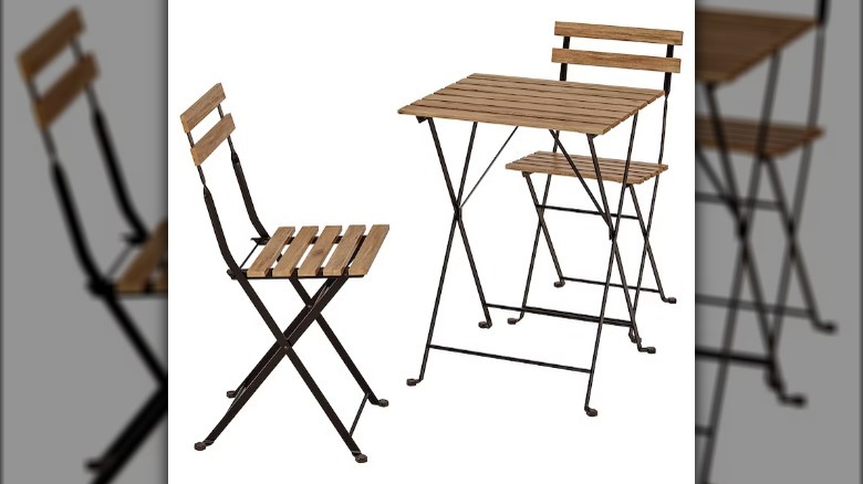 Small outdoor dining set