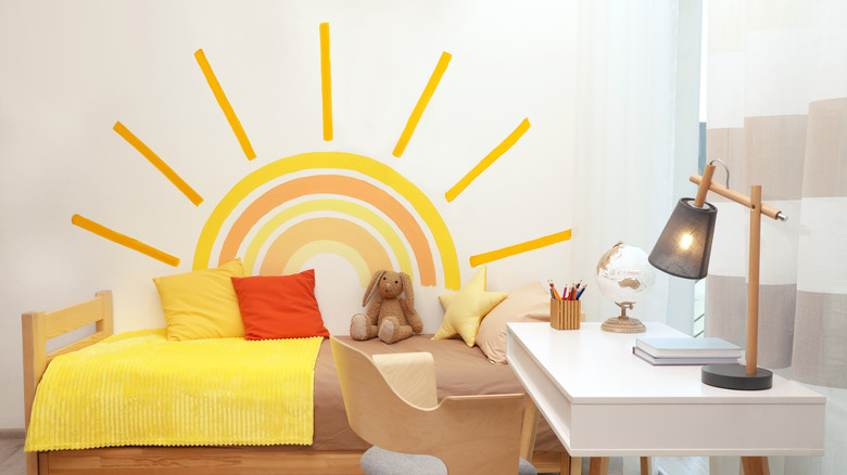 Sun mural 