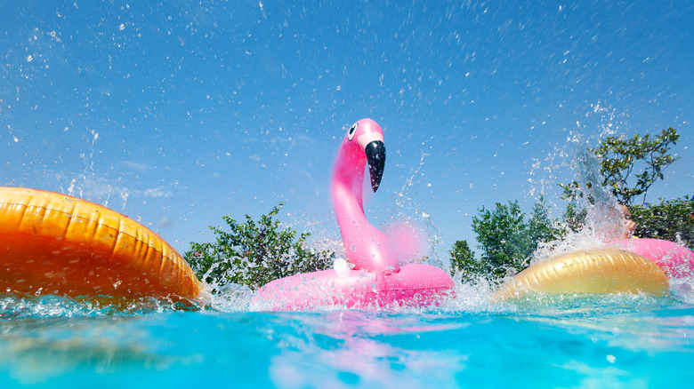 blow up pool toys