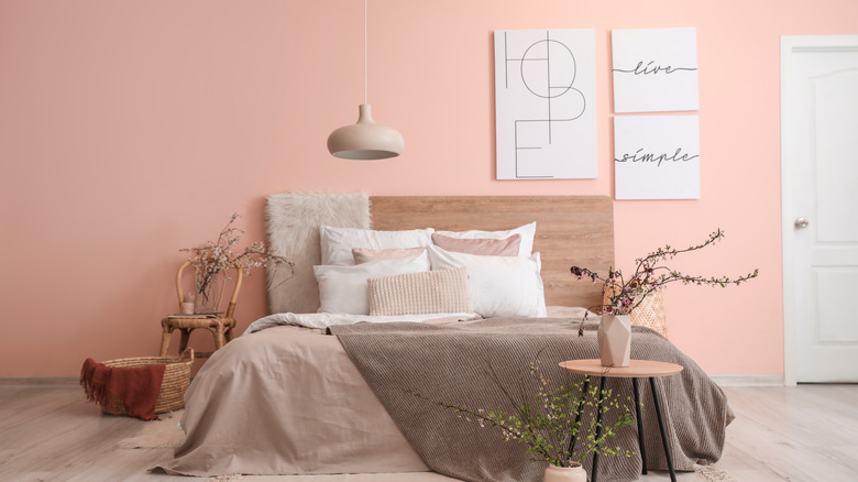 pink bedroom