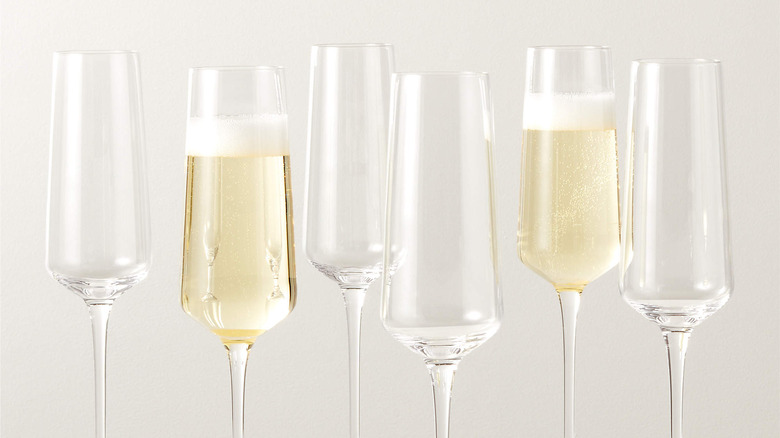 Champagne flutes