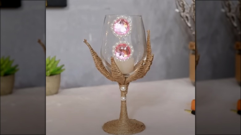 flower candle holder