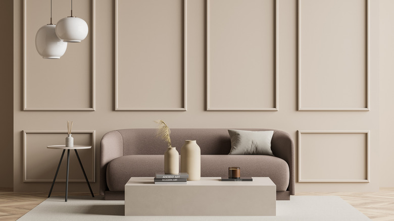 neutral tone living room 