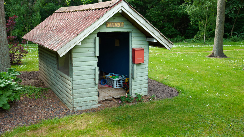 gable shed