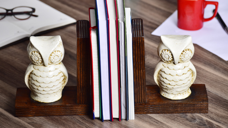 owl book ends