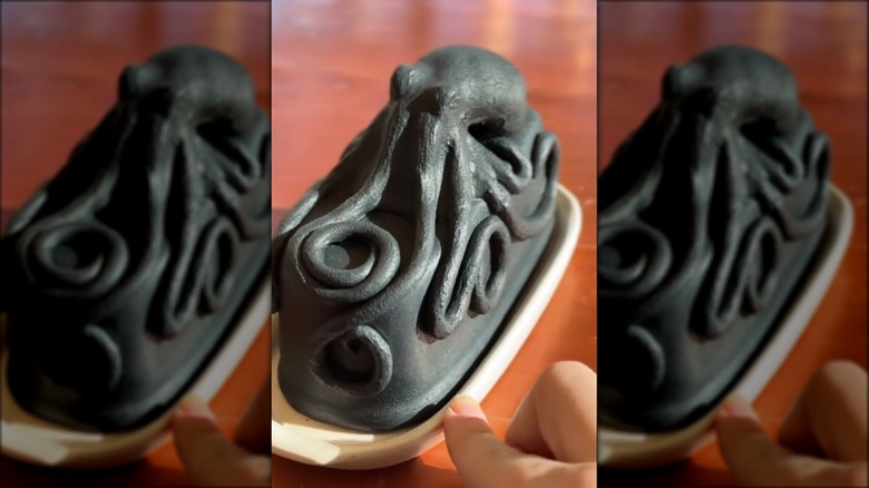 octopus butter dish