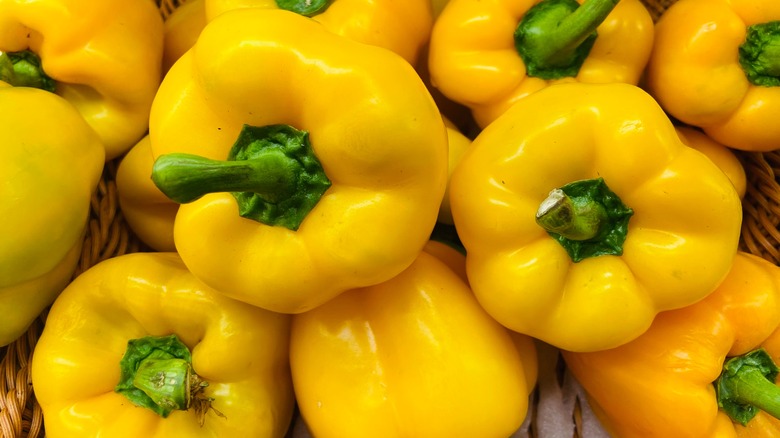 yellow peppers