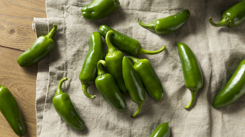 green jalapeno peppers