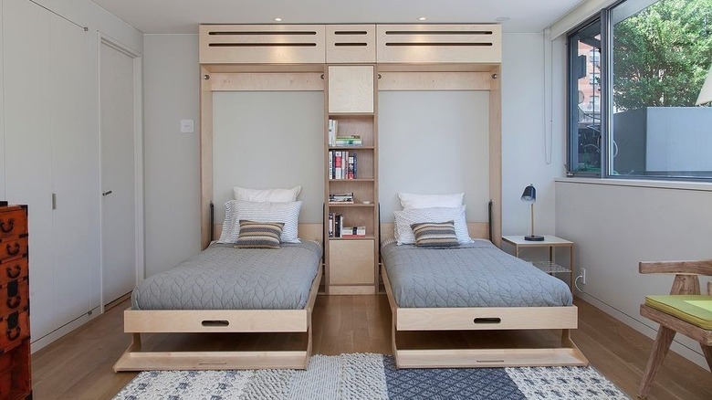 twin murphy beds