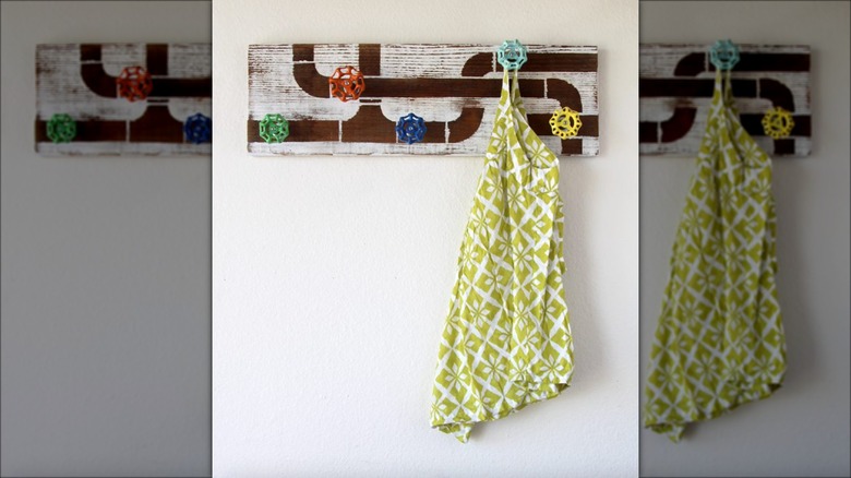 water spigot hanging rack diy