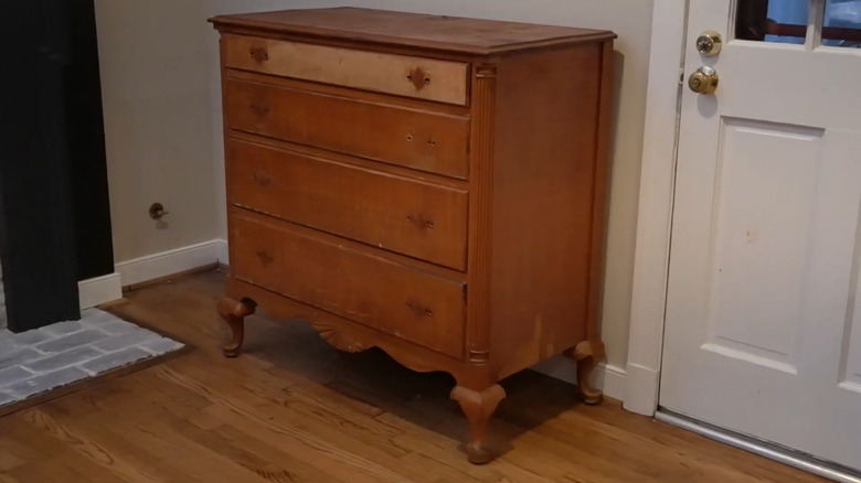 Beat up dresser