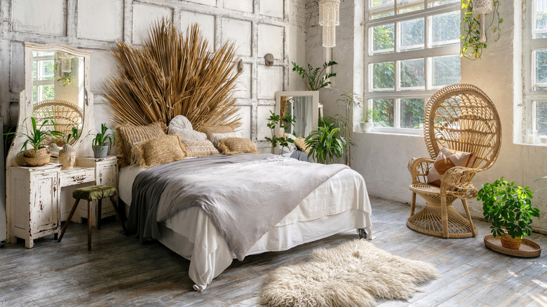 beautiful bohemian bedroom 