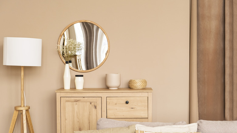 taupe wall 