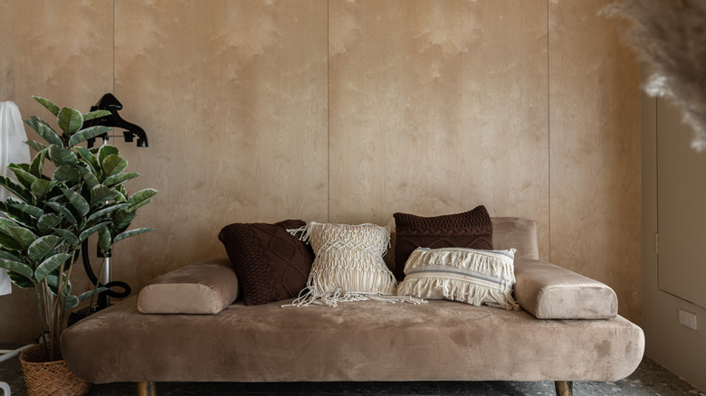 taupe living room 
