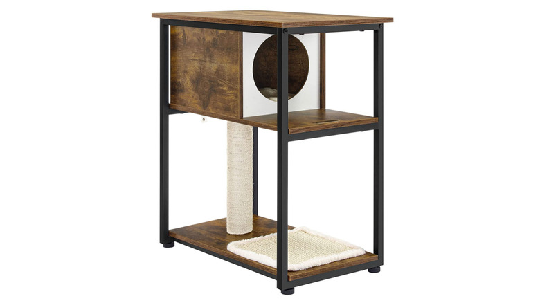 cat tree end table