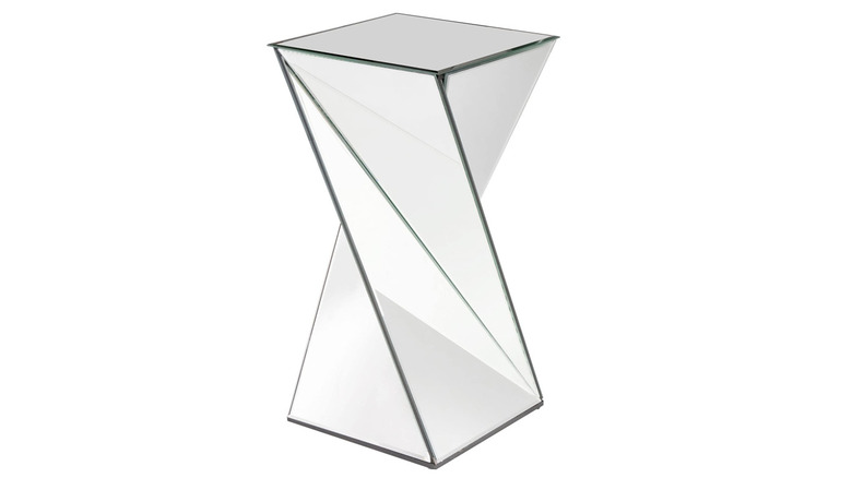 mirror end table