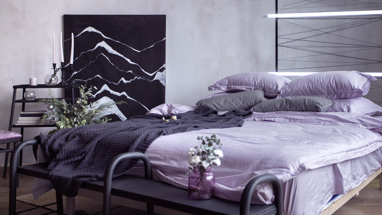 lilac bedding