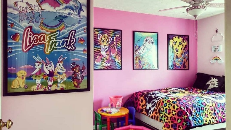 Lisa Frank bedroom