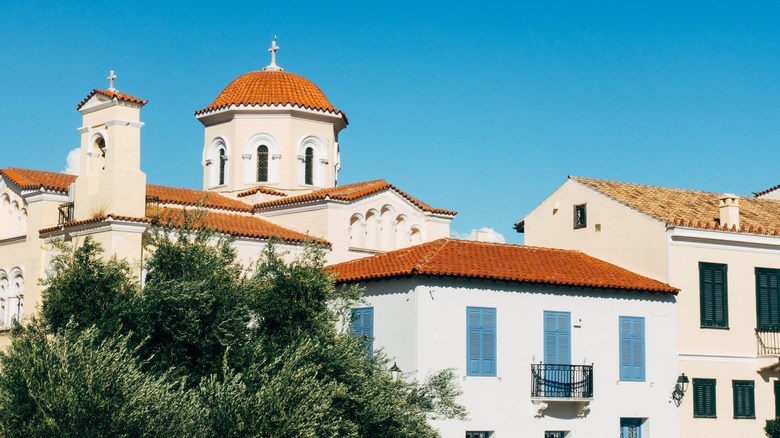 Classic Mediterranean home exterior