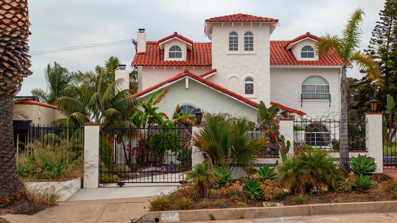 Spanish colonial exterior